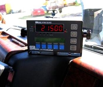 9704 Quad Indicator (Meter) in truck cab