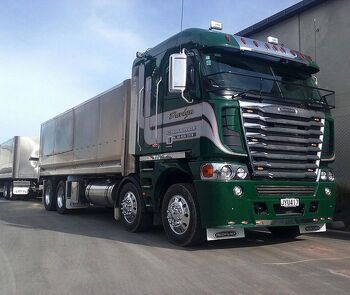 Truck with Smart-Air Weigh System